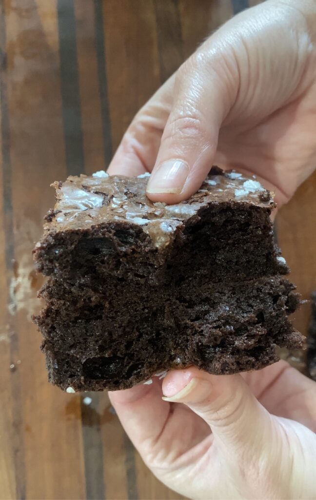 fudgy brownie