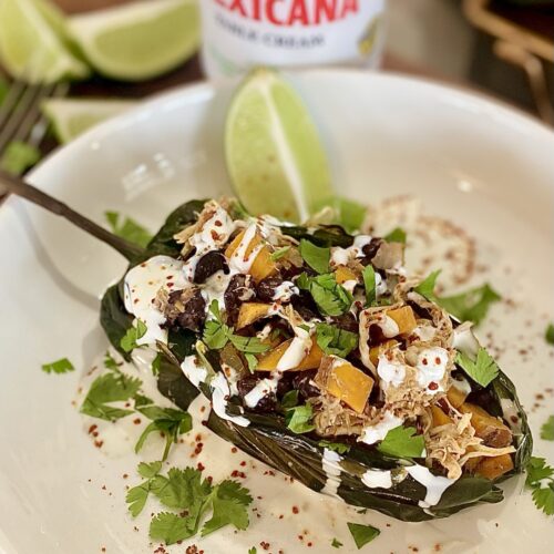 stuffed poblano peppers