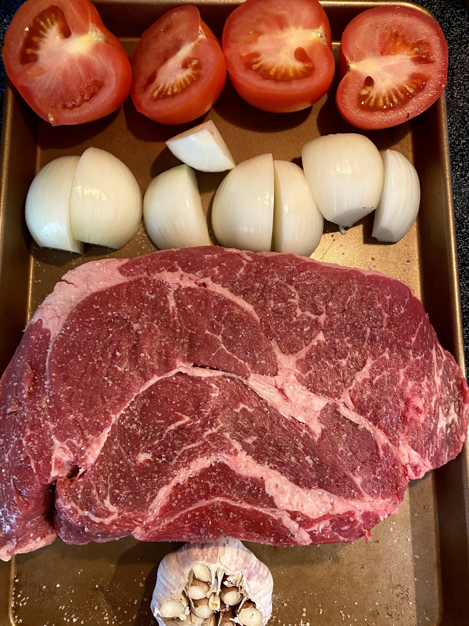 prepped birria ingredients