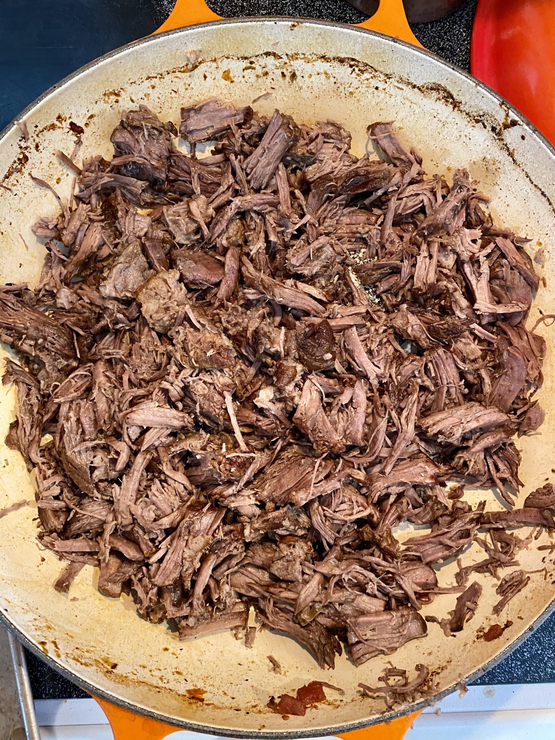 Shredded beef