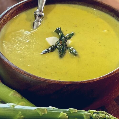 honey, I'm healthier asparagus soup