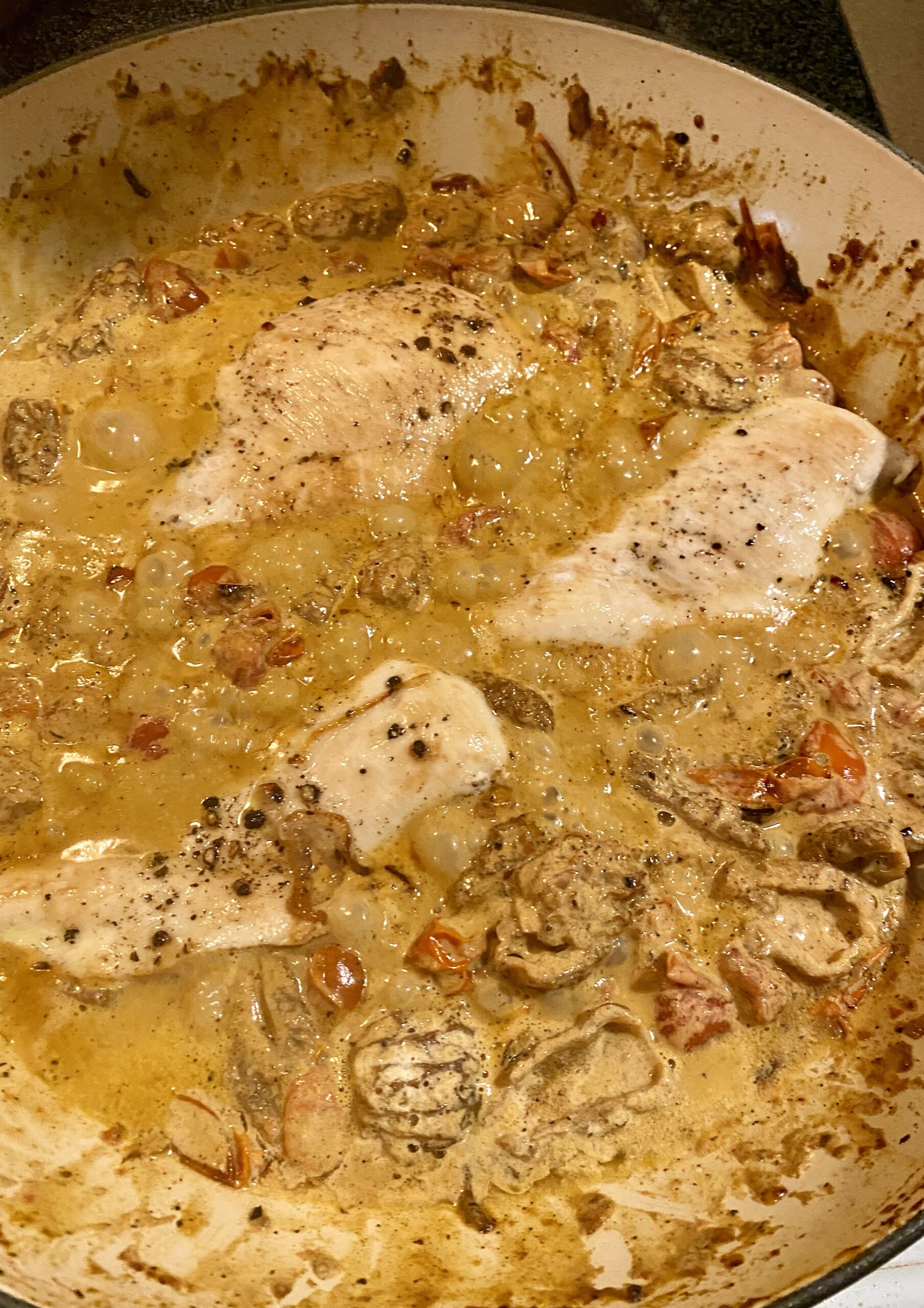 morel mushroom skillet chicken