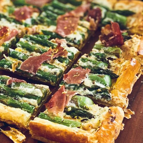 asparagus tart