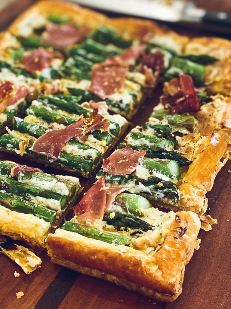 asparagus tart