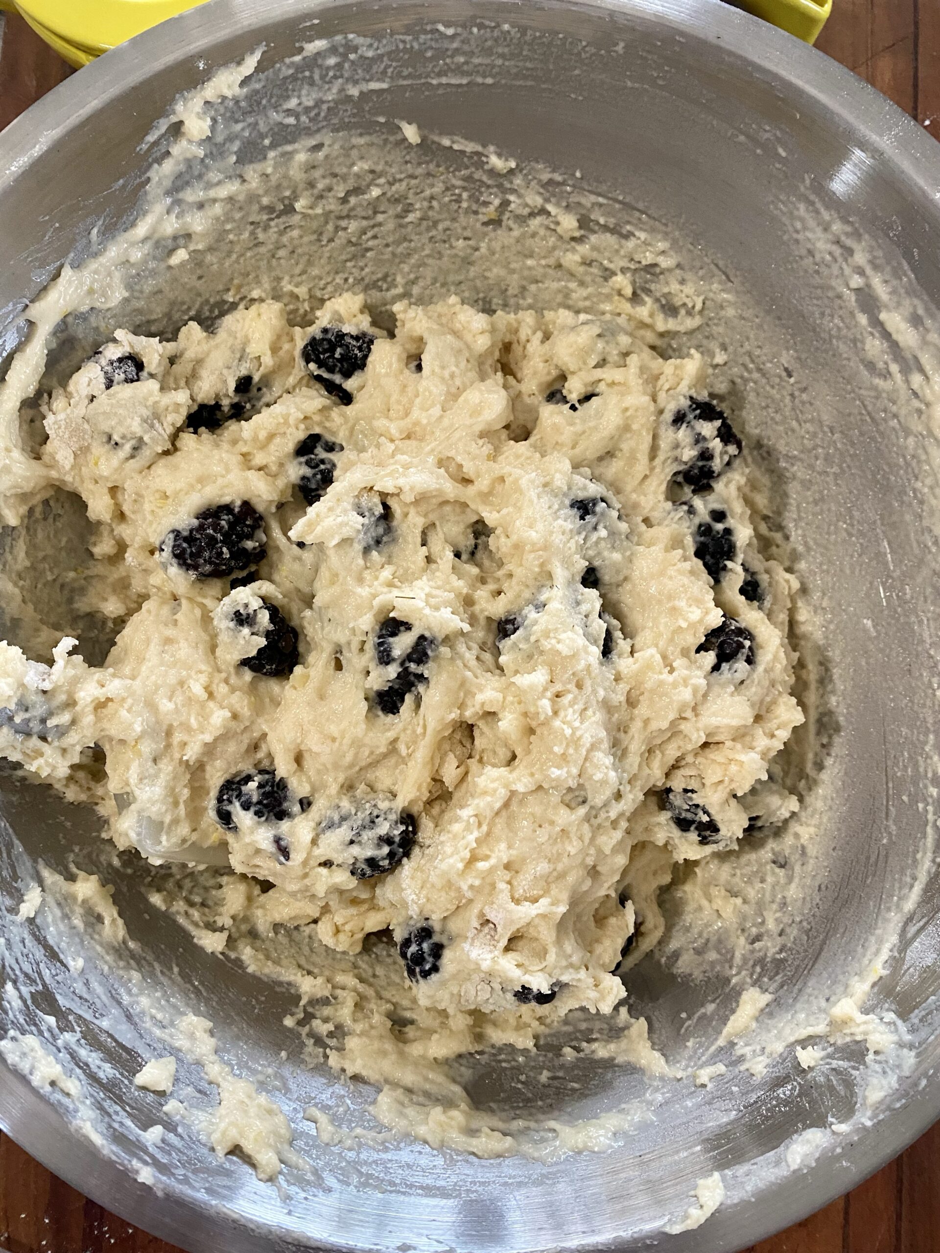 Thick batter for muffin bread