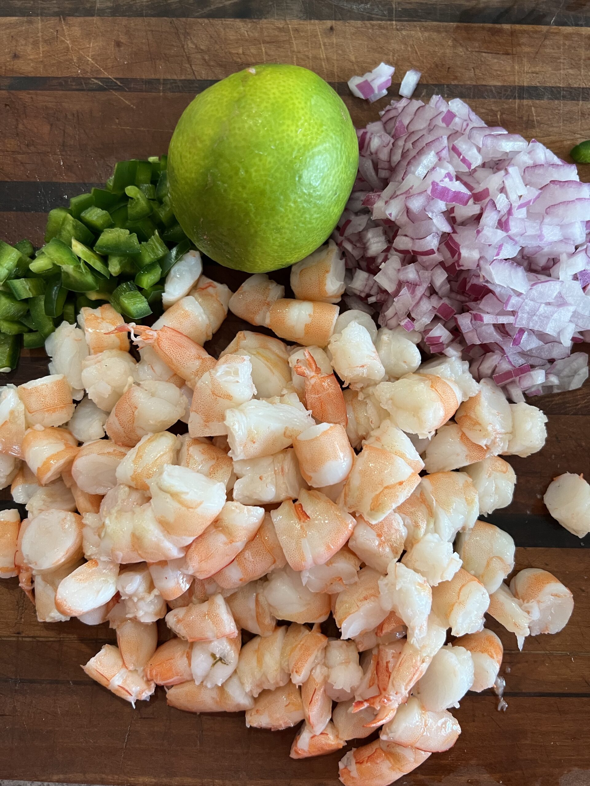 shrimp salad ingredients