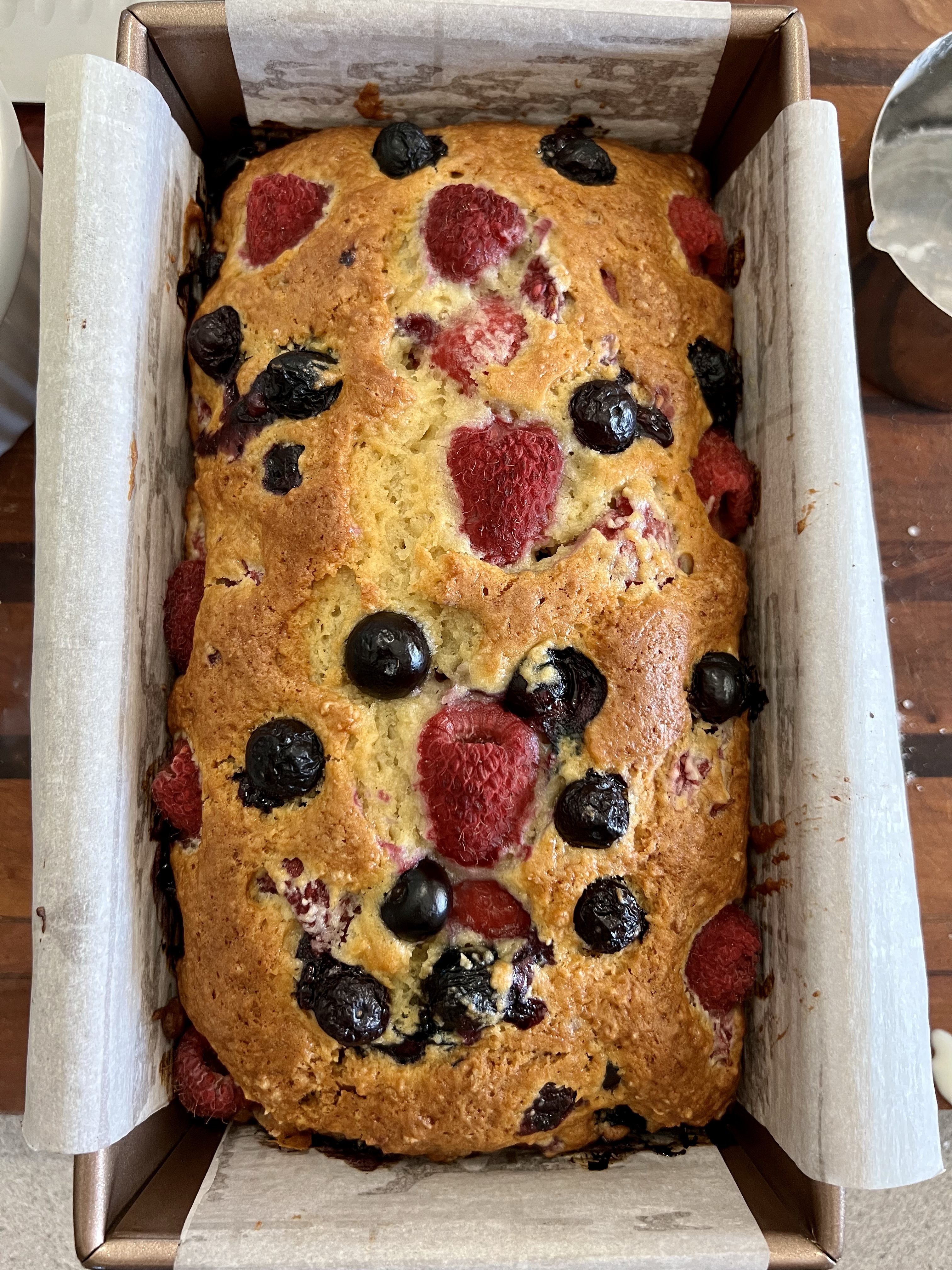 4th of July breakfast bread