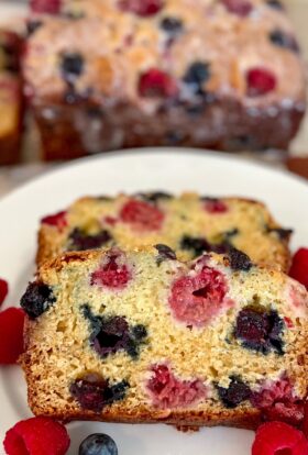 4th of July breakfast bread