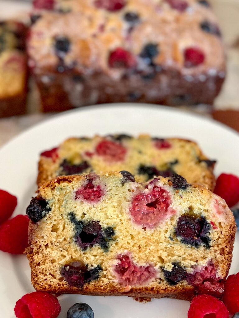 4th of July breakfast bread