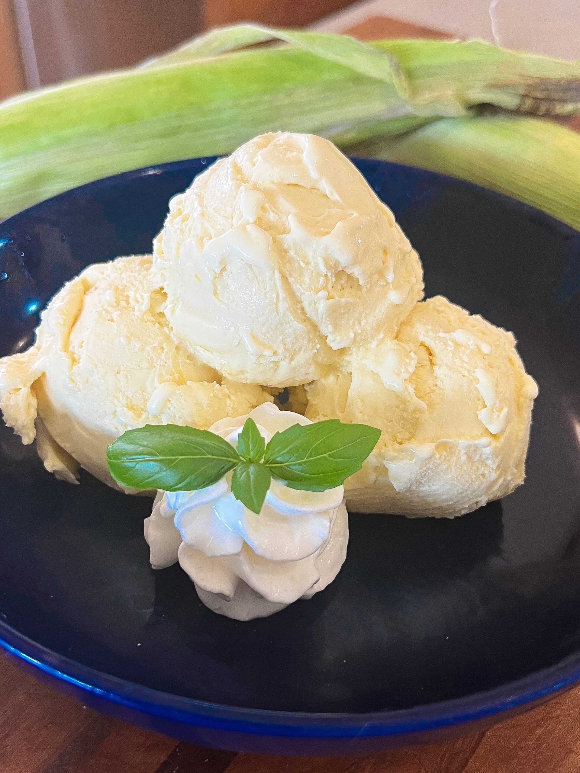 sweet corn ice cream