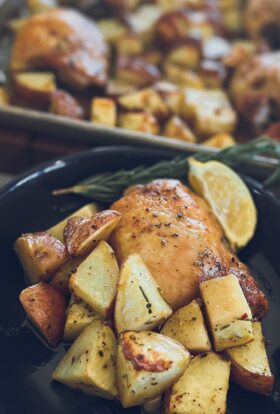 sheet pan chicken thighs