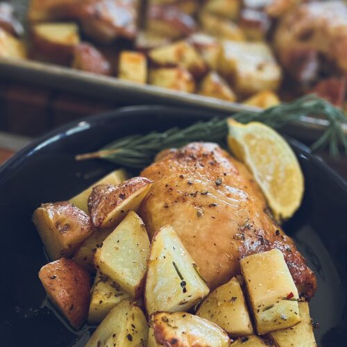 sheet pan chicken thighs