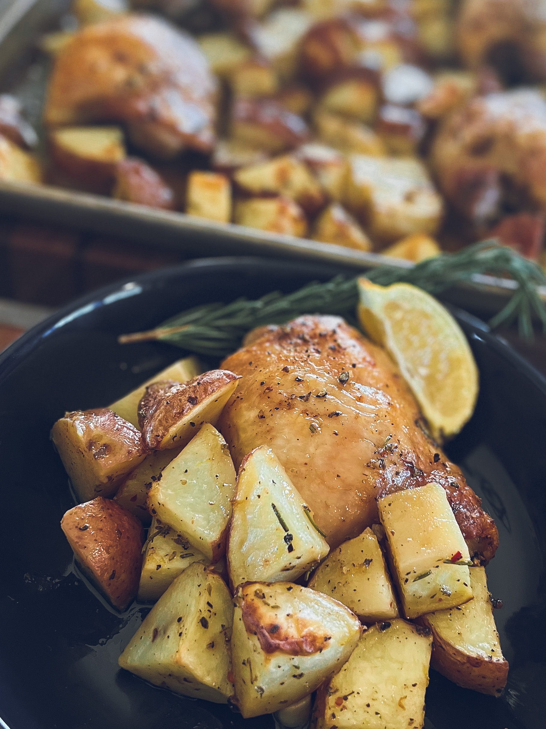 sheet pan chicken thighs