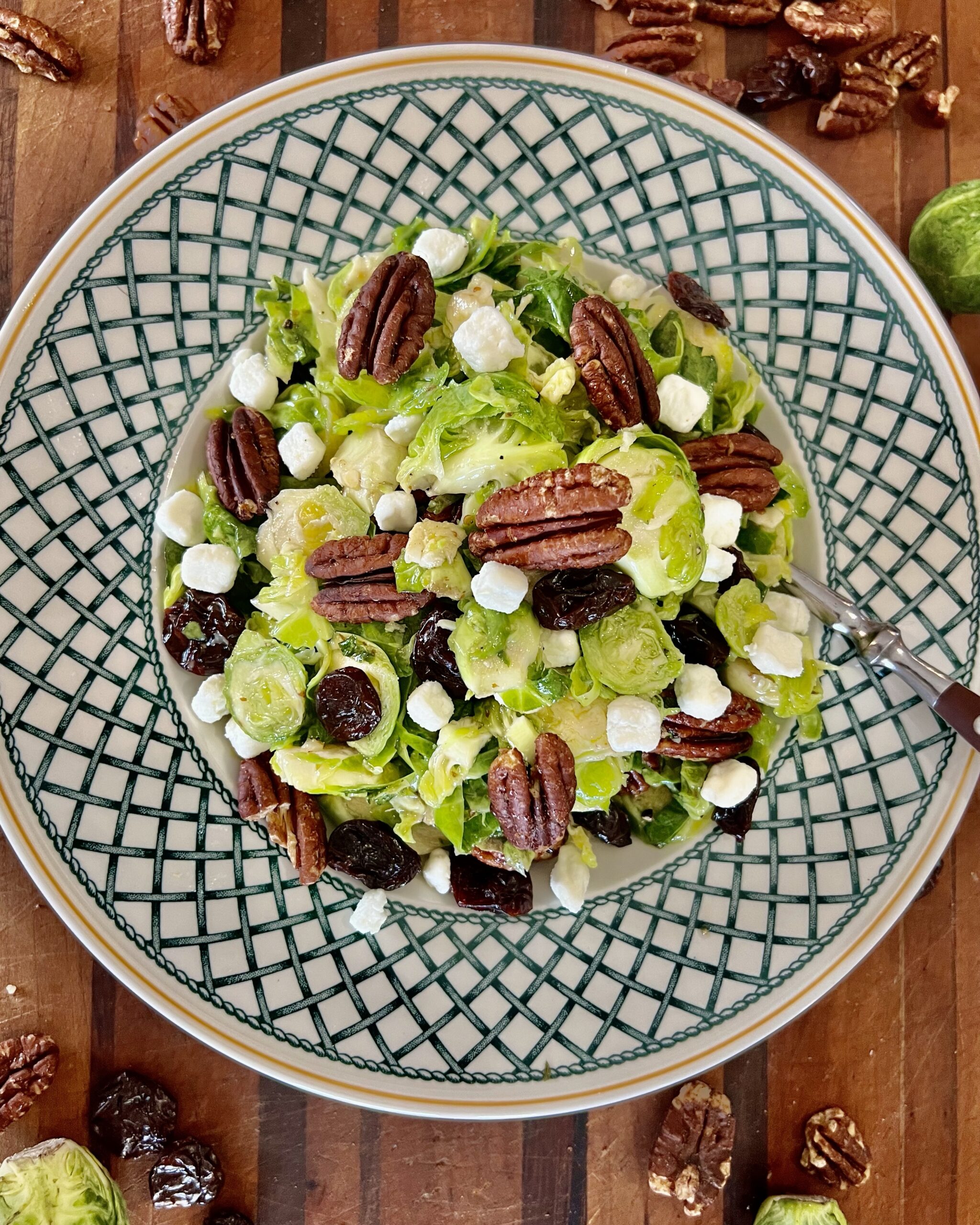 honey, I'm hungry brussels sprout salad