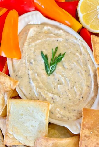 honey, I'm healthier white bean dip