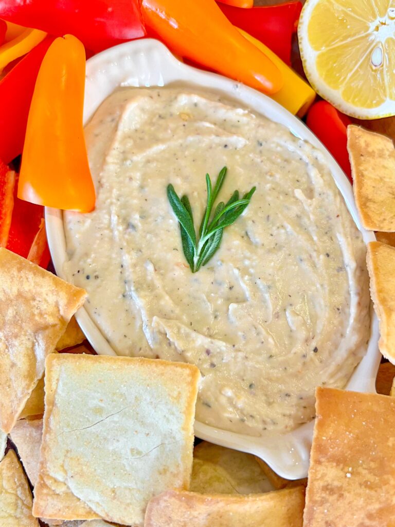 honey, I'm healthier white bean dip