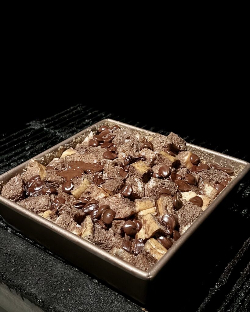 chocolate bread pudding