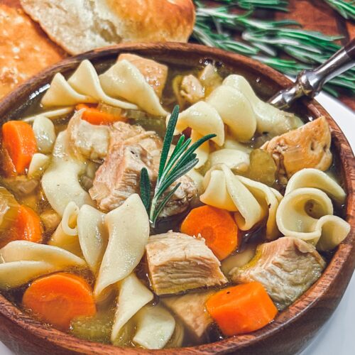 hearty chicken noodle soup