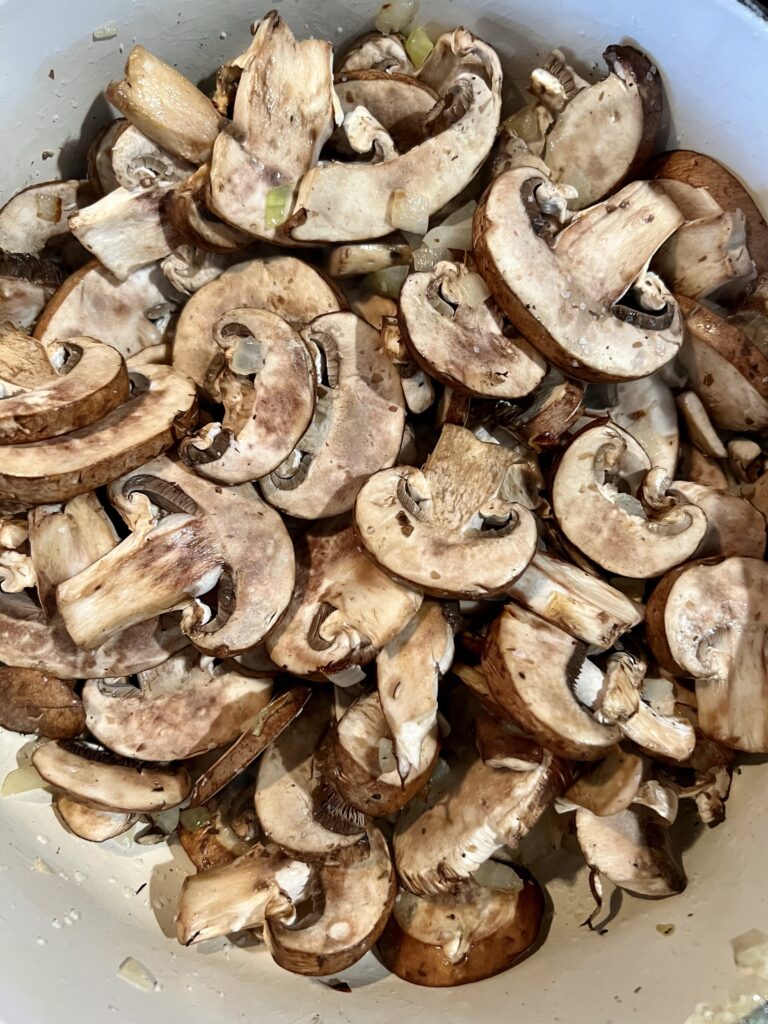 creamy mushroom soup