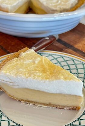 maple buttermilk pie