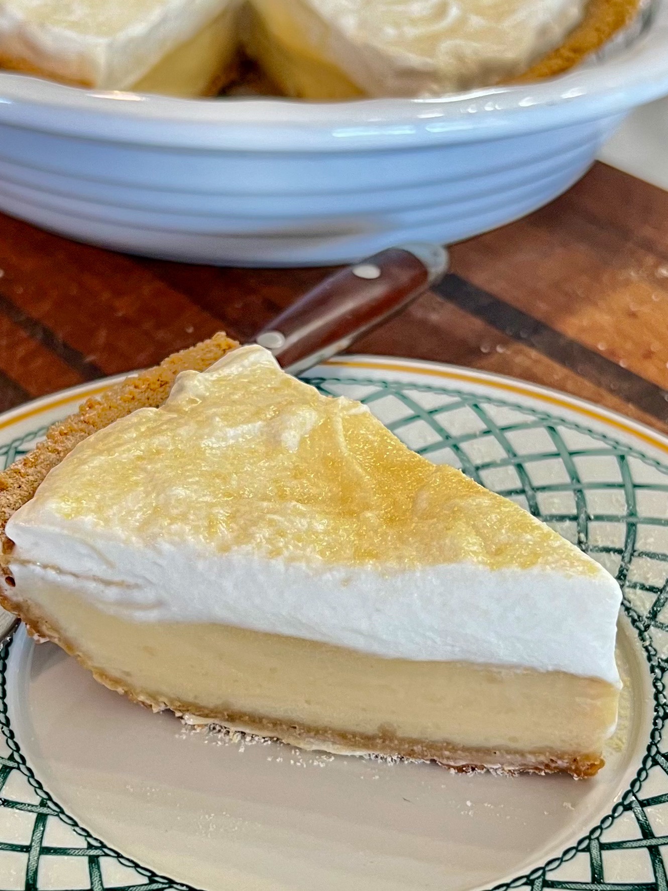 maple buttermilk pie