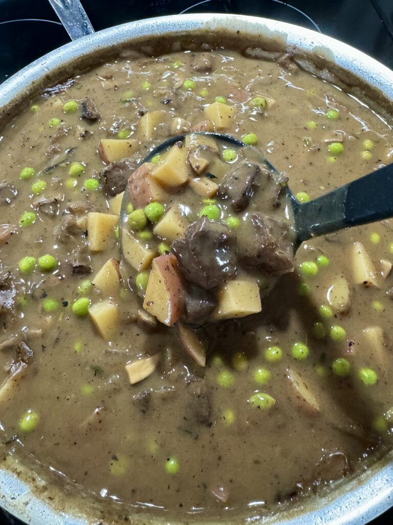 duck pot pie filling